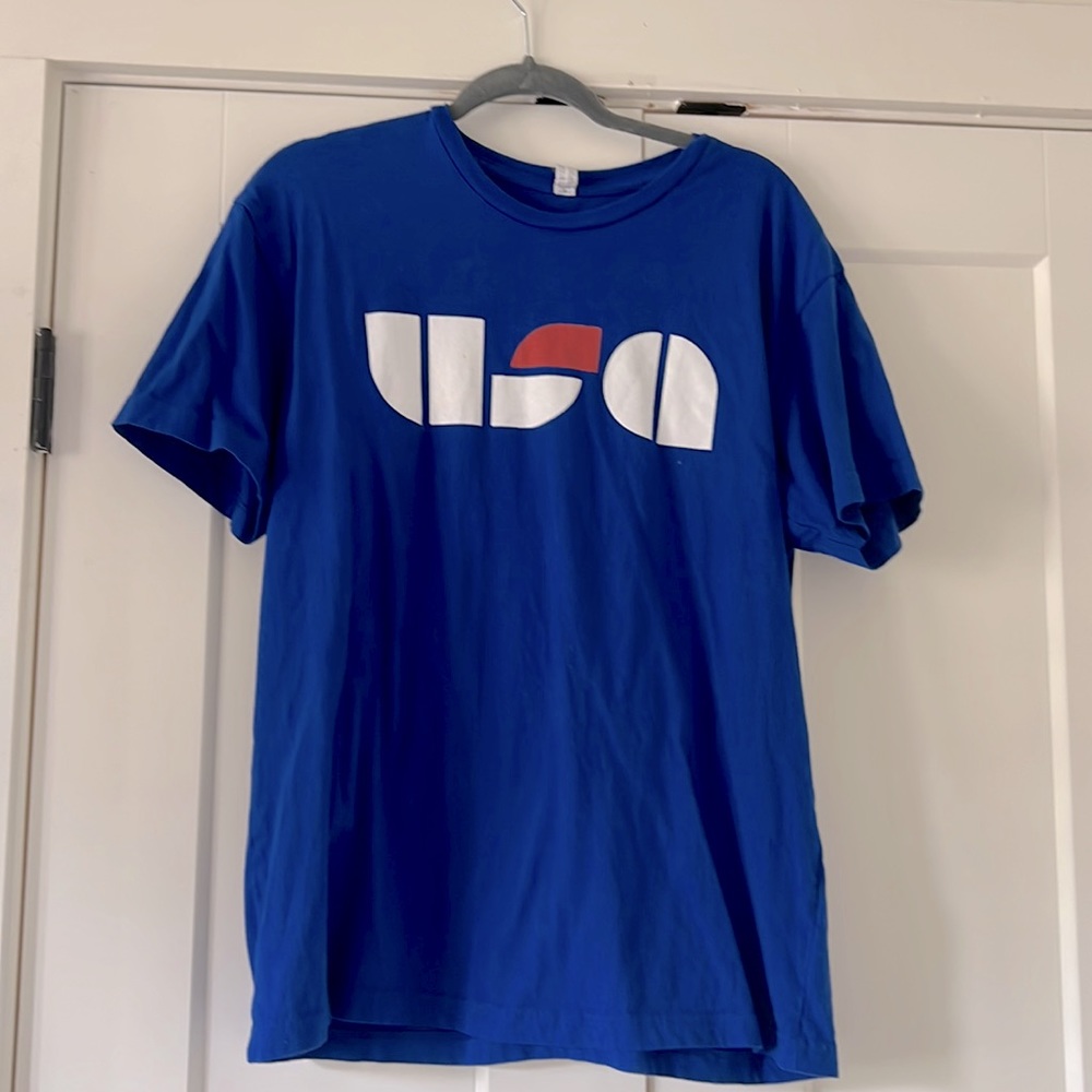 Blue tshirt- LAT Apparel- size L